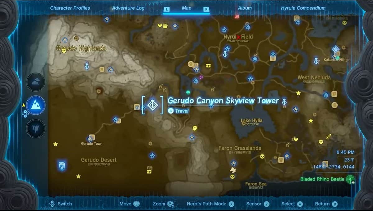 Zelda: Tears Of The Kingdom Lynel Locations