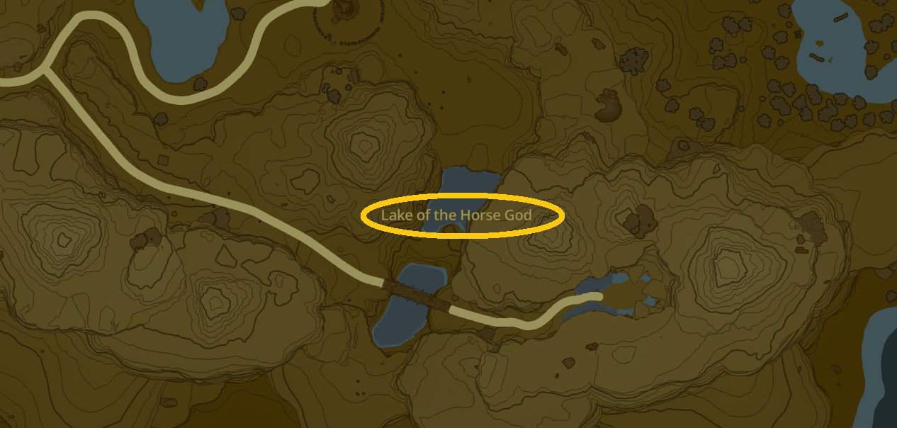 lake of the horse god location