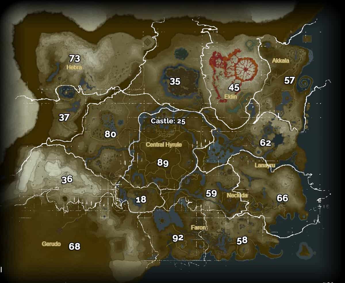 zelda botw korok seed locations map