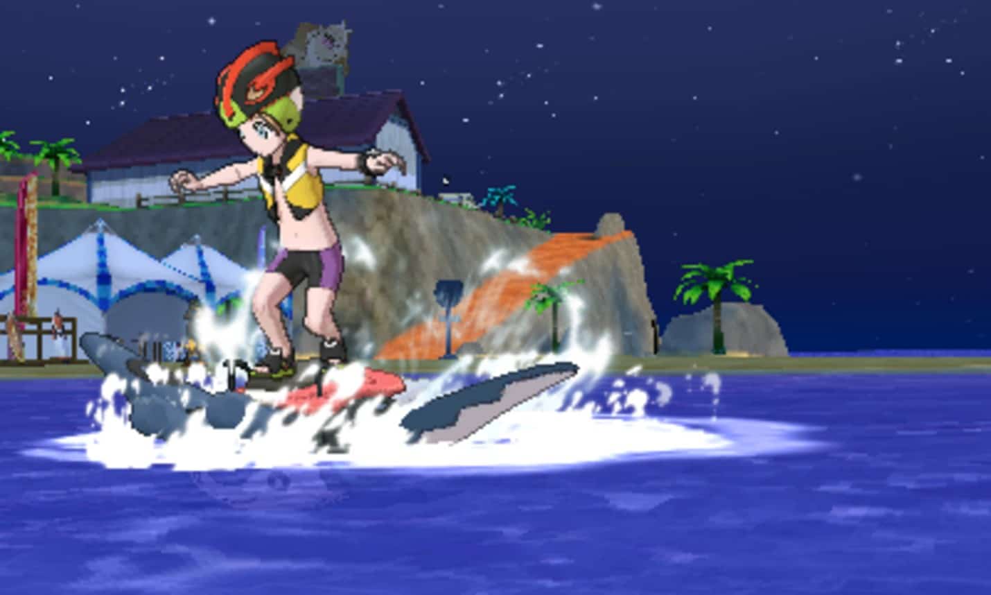 Pokemon Ultra Sun and Ultra Moon Mantine surfing guide