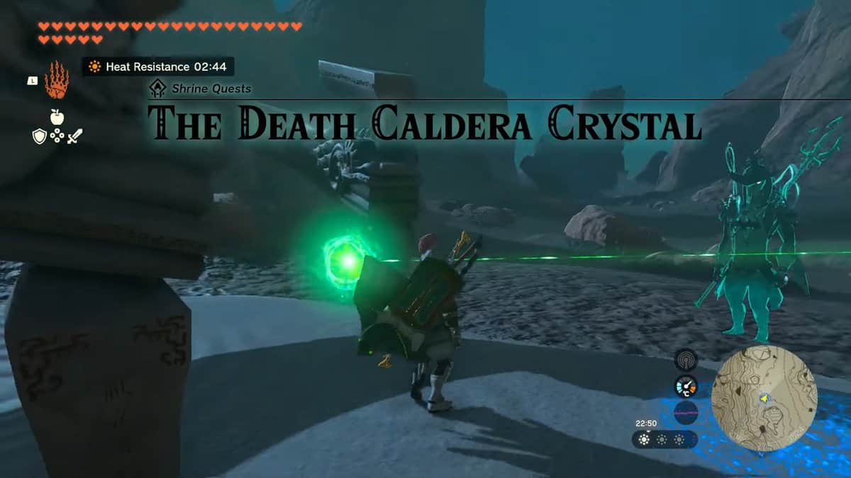 Zelda: Tears Of The Kingdom The Death Caldera Crystal Guide