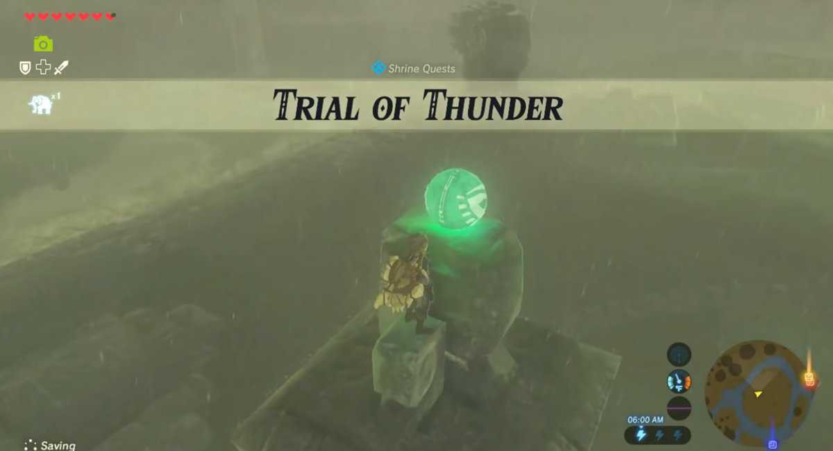 Zelda: Breath Of The Wild Trial Of Thunder Guide