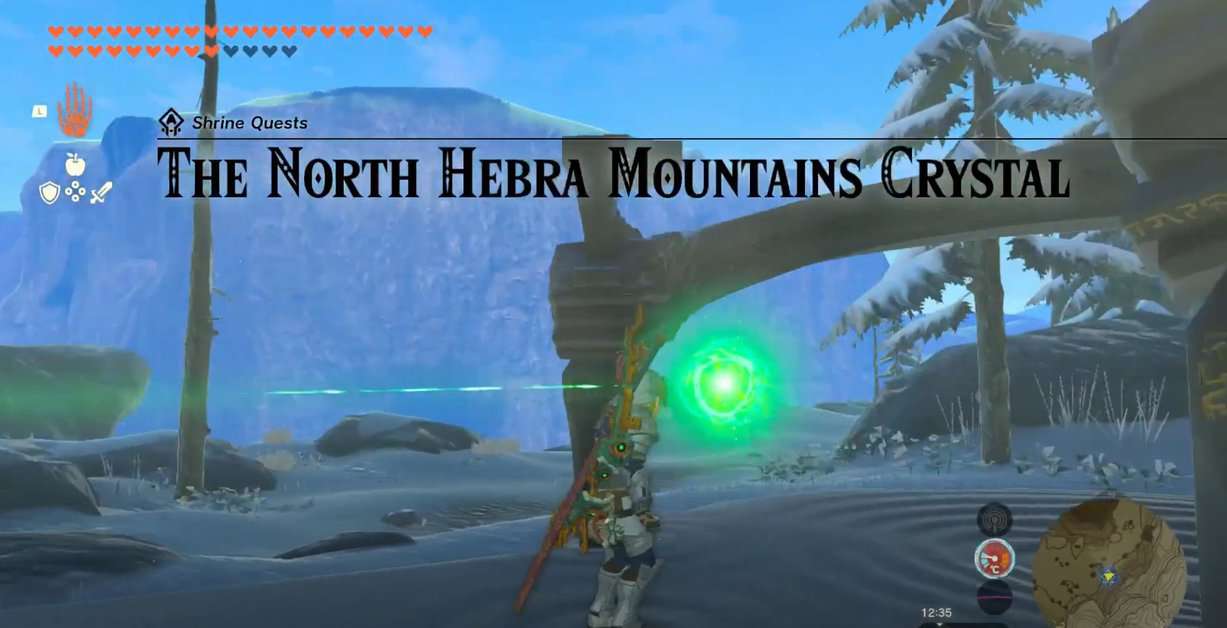 Zelda: Tears Of The Kingdom The North Hebra Mountain Crystal Guide