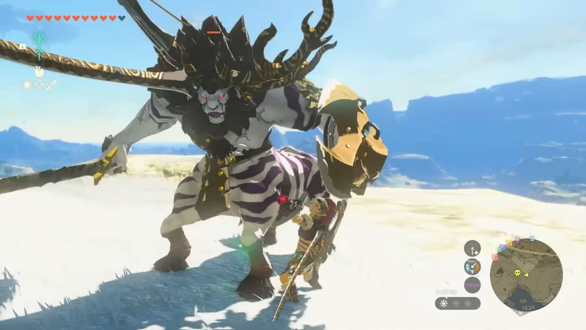 How To Defeat Lynels In Zelda: Tears Of The Kingdom