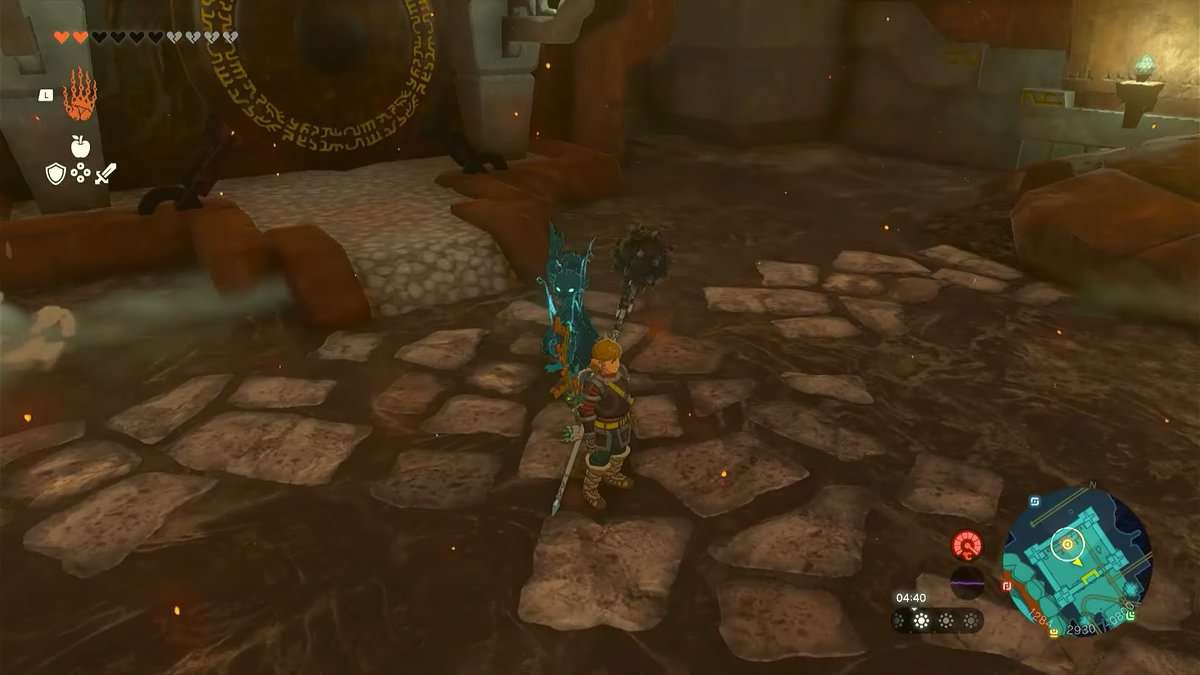 How to open Padlocks in Fire Temple in Zelda Tears of the Kingdom
