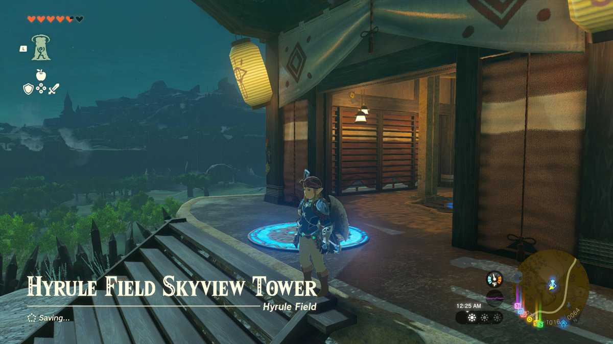 How To Unlock Hyrule Field Skyview Tower In Zelda: Tears Of The Kingdom