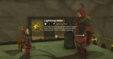 How To Increase Lightning Resistance In Zelda: Tears Of The Kingdom