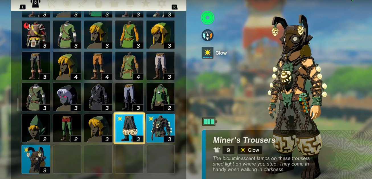 Zelda: Tears of the Kingdom Miner’s Armor Set Location