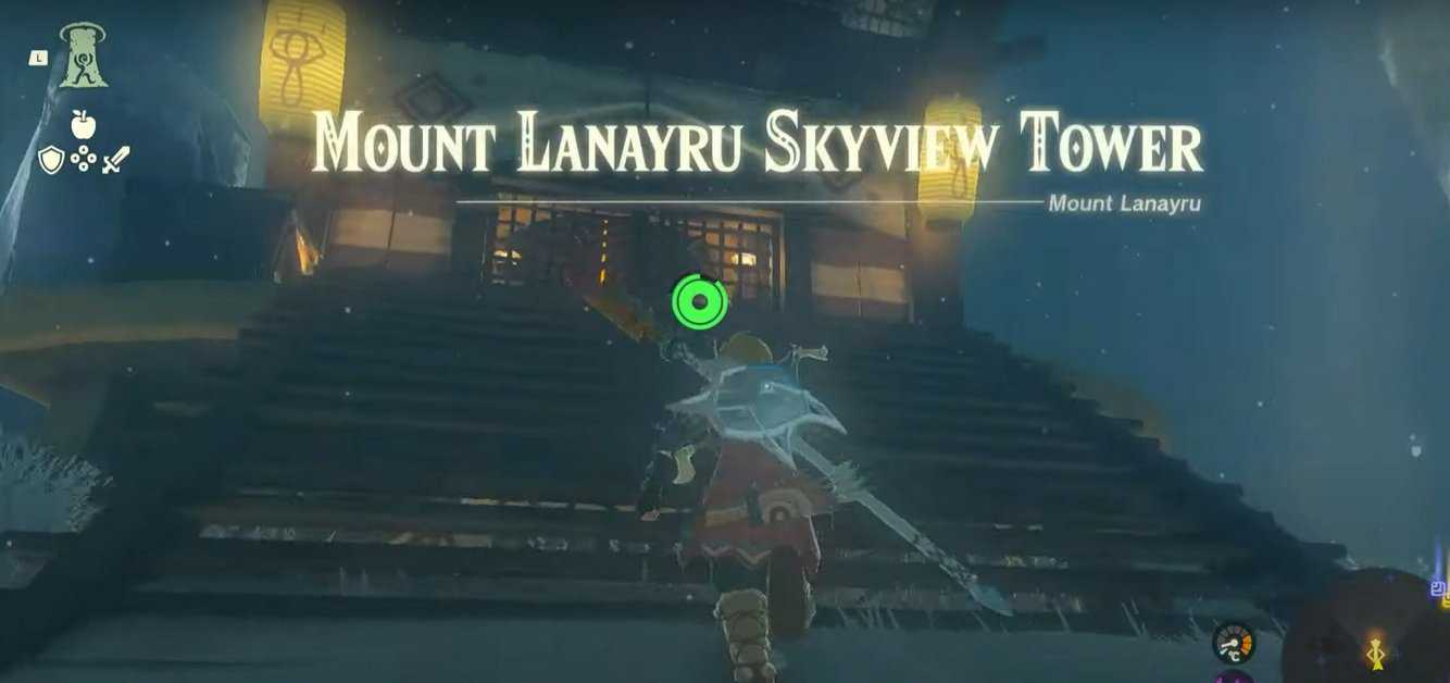 How To Unlock Mount Lanayru Skyview Tower In Zelda: Tears Of The Kingdom
