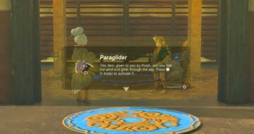 How To Get And Use Paraglider In Zelda: Tears Of The Kingdom