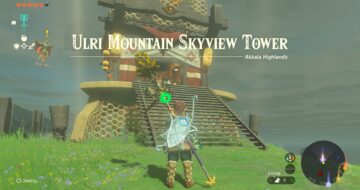 How To Unlock Ulri Mountain Skyview Tower In Zelda: Tears Of The Kingdom