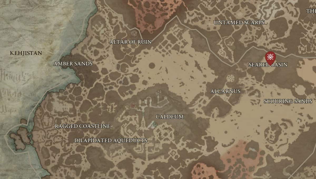 Avarice Spawn Location in Diablo 4