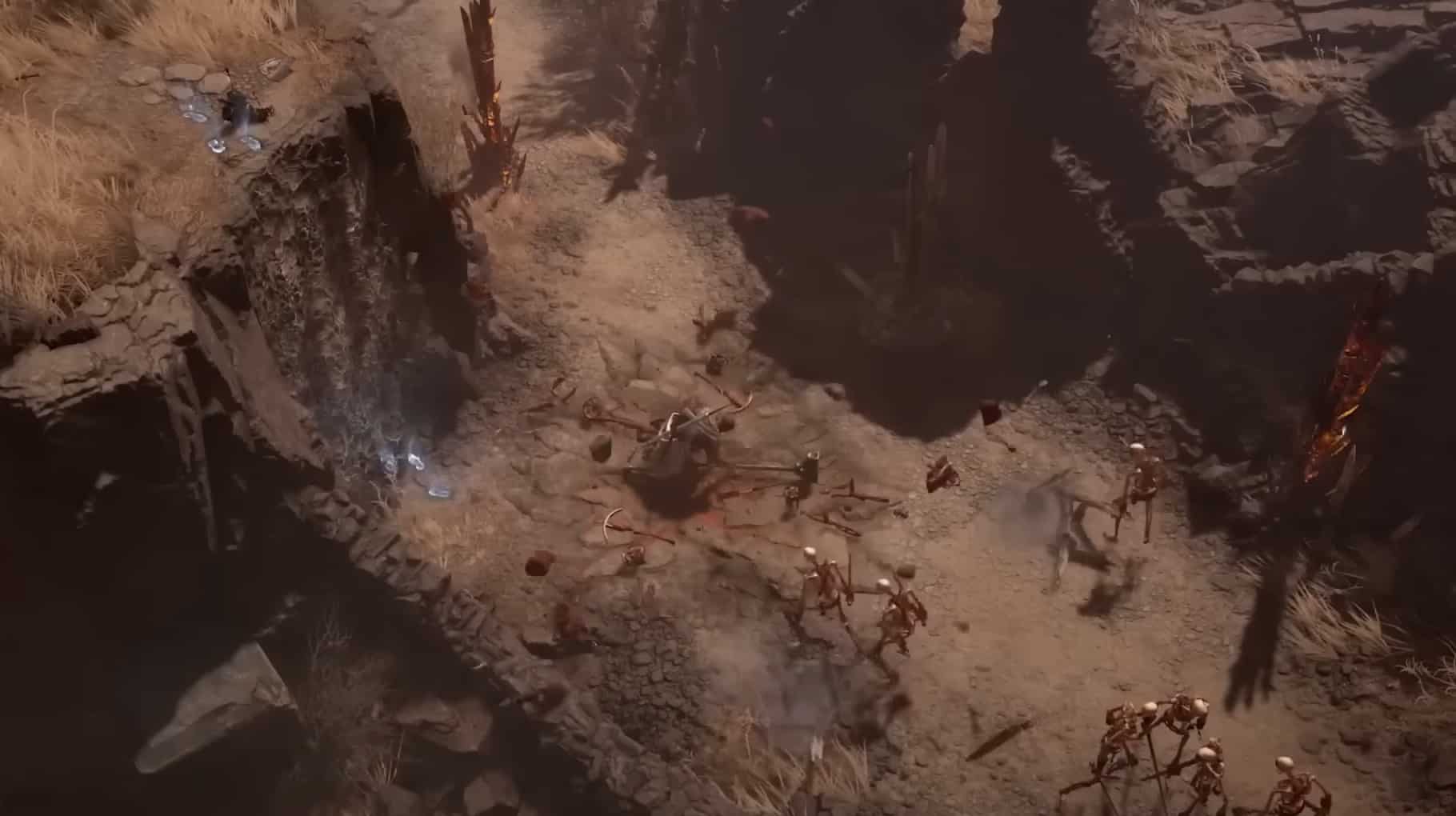 Barbarian leveling in Diablo 4