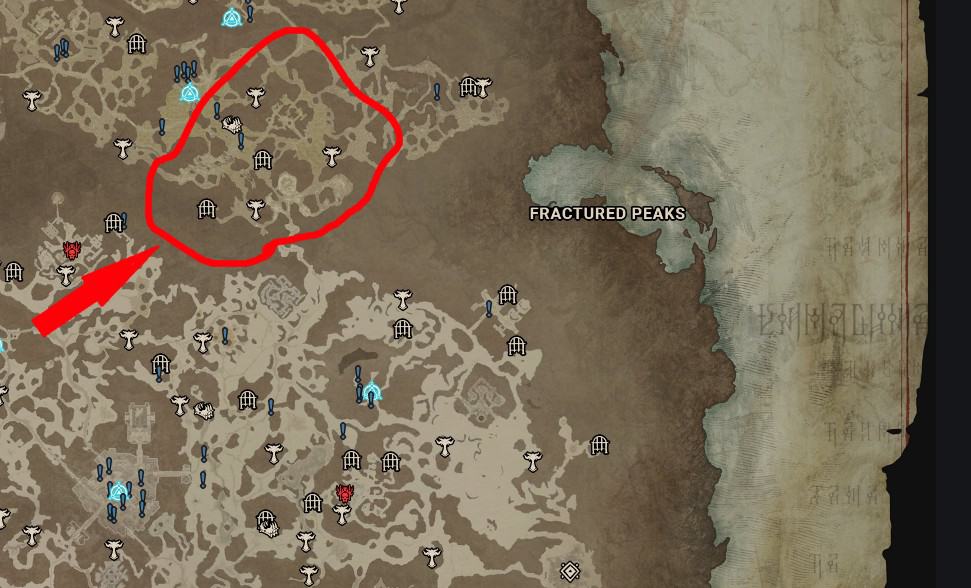 Beast locations in Diablo 4