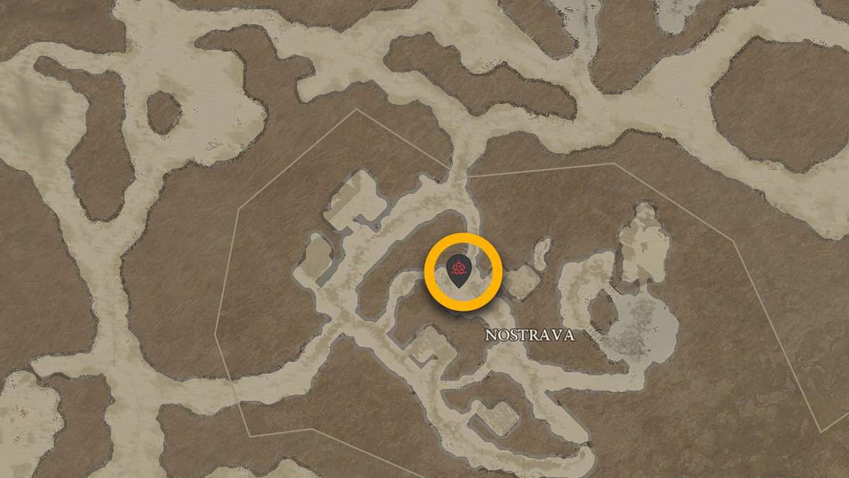 Nostrava stronghold location in Diablo 4
