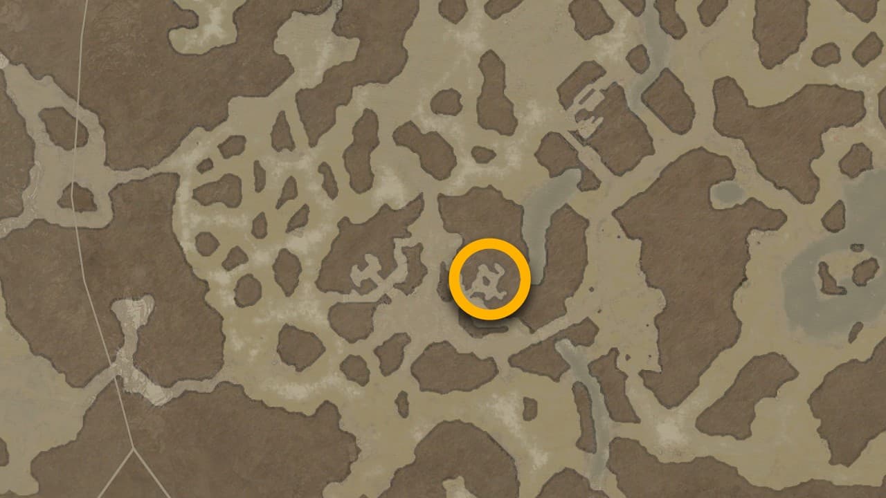 Galey Valley Purveyor of Curiosity map location in Diablo 4