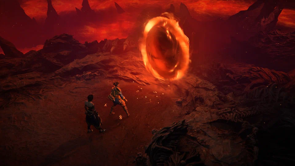 Mephisto's portal to Lilith in Diablo 4