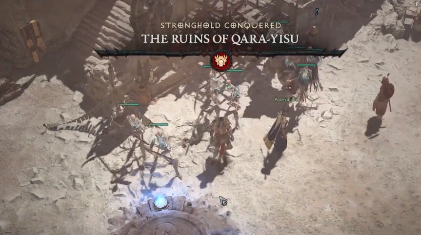 Diablo 4 Ruins Of Qara-Yisu Stronghold
