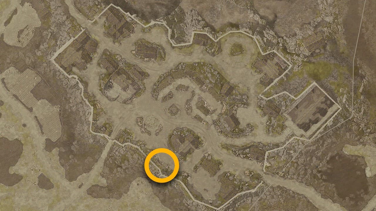 Emerald Chase Purveyor of Curiosity map location in Diablo 4