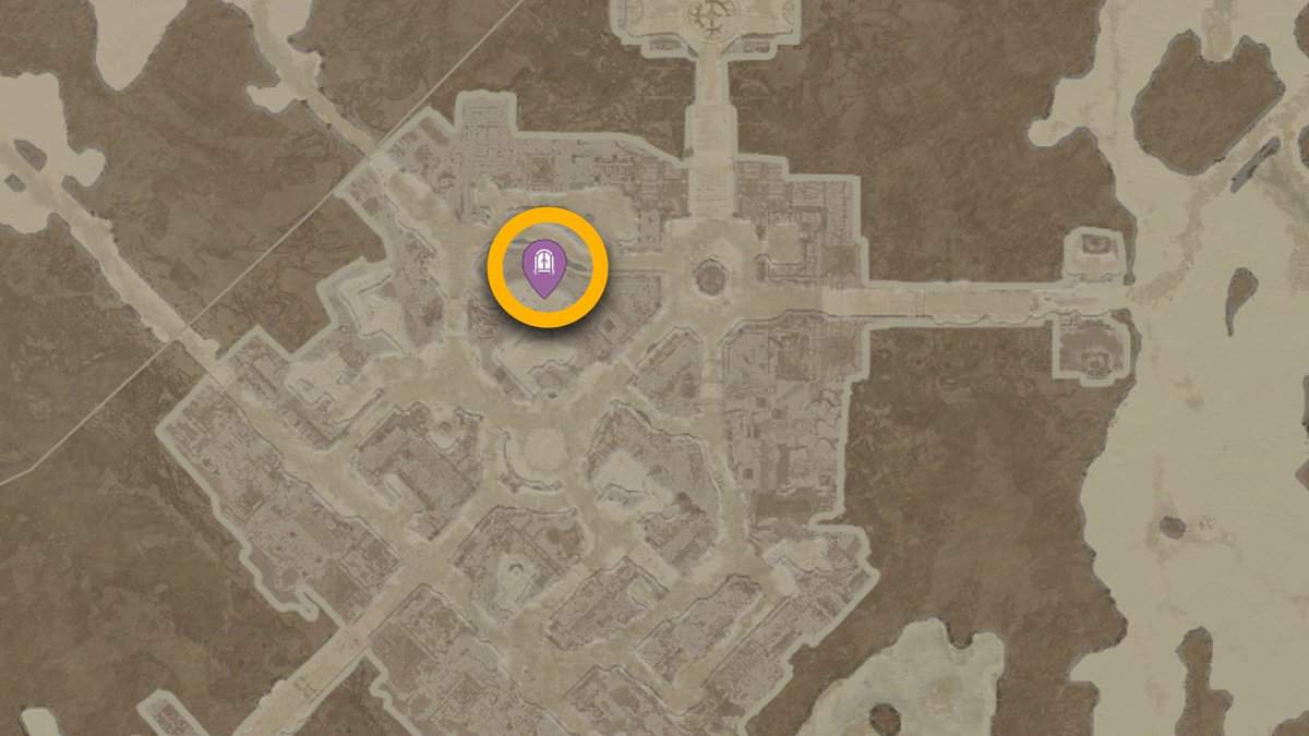 Diablo 4 Wardrobe map location in Kyovashad to transmog gear