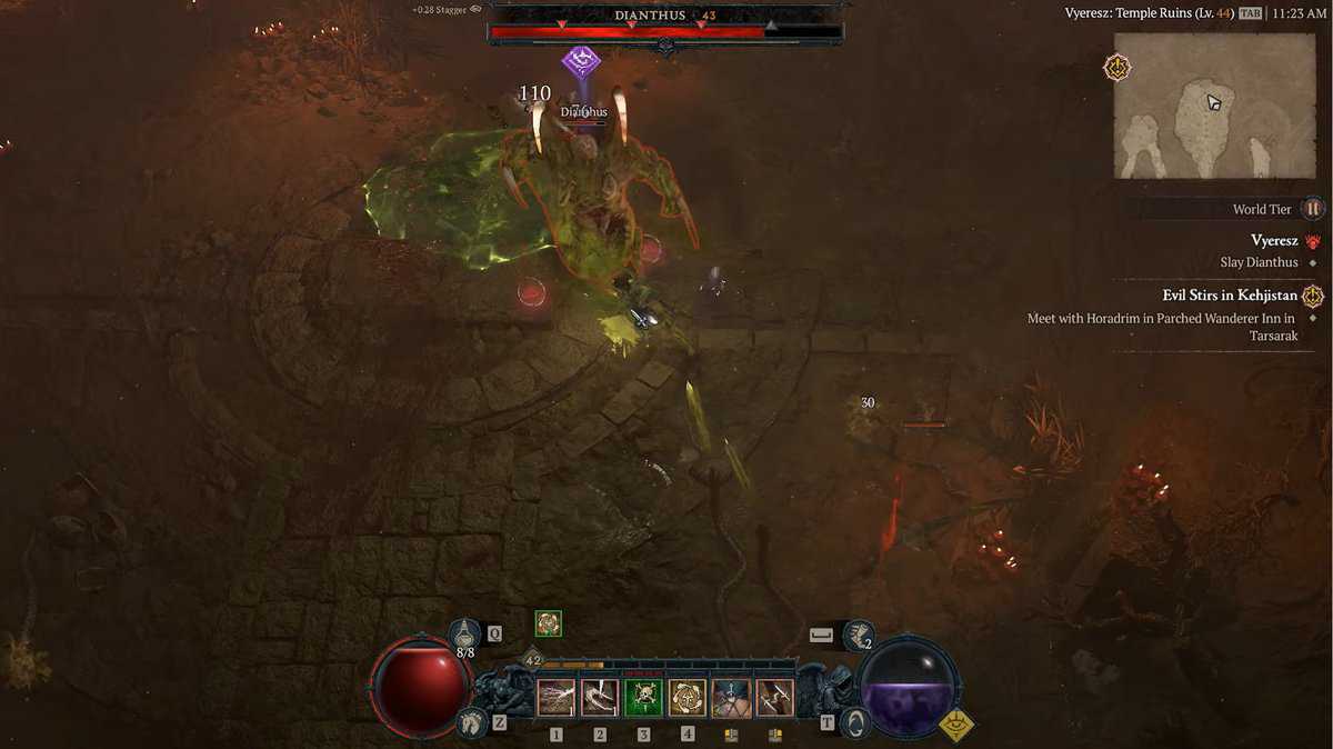 Diablo 4 Vyeresz Stronghold Walkthrough