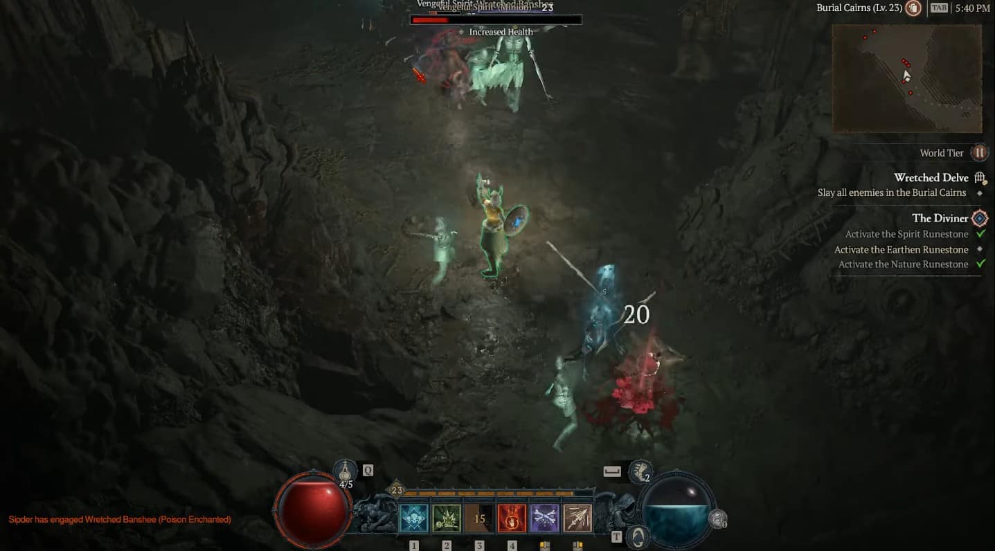 Diablo 4 Wretched Delve Dungeon Guide