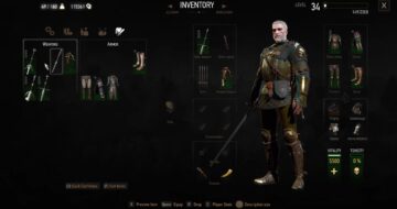 Griffin armor in The Witcher 3