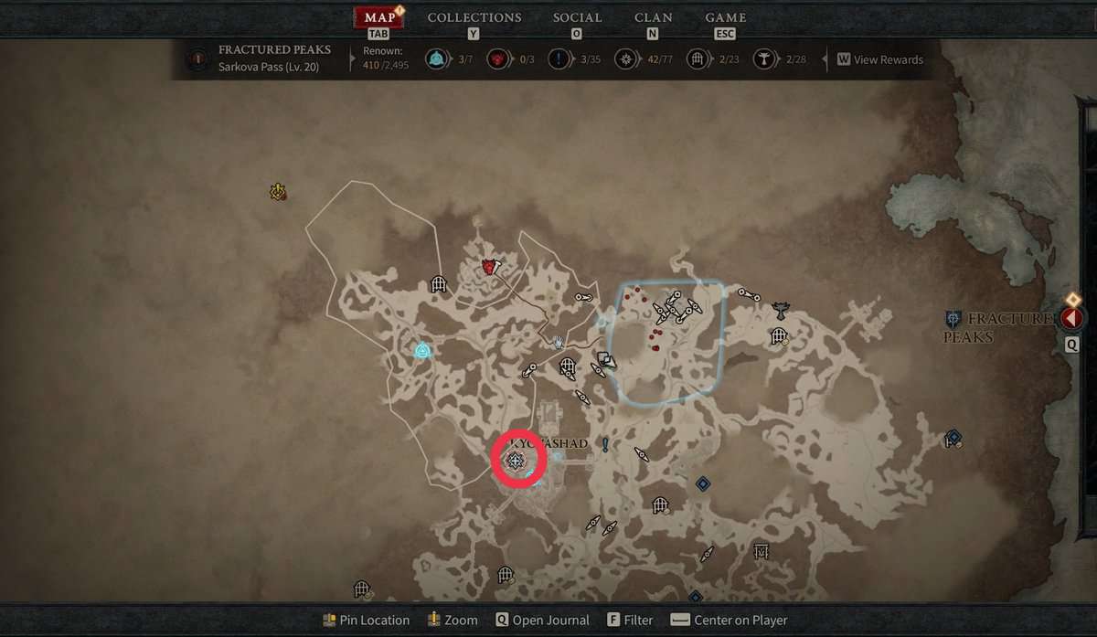 Jewelry Shop Location in Diablo 4