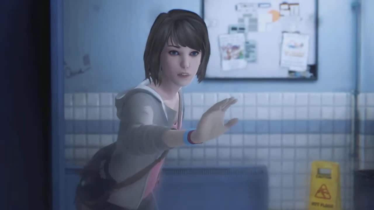 Max rewinds time as chloe gets shot in life is strange