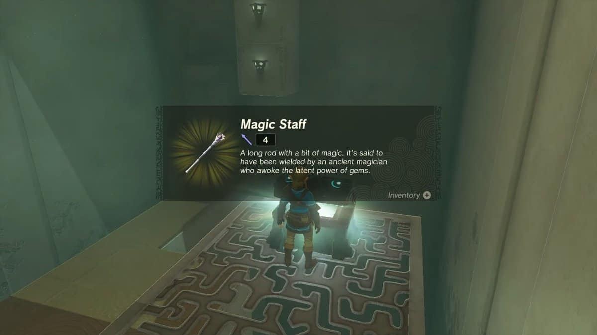 Magic Staff in Zelda Tears of the Kingdom