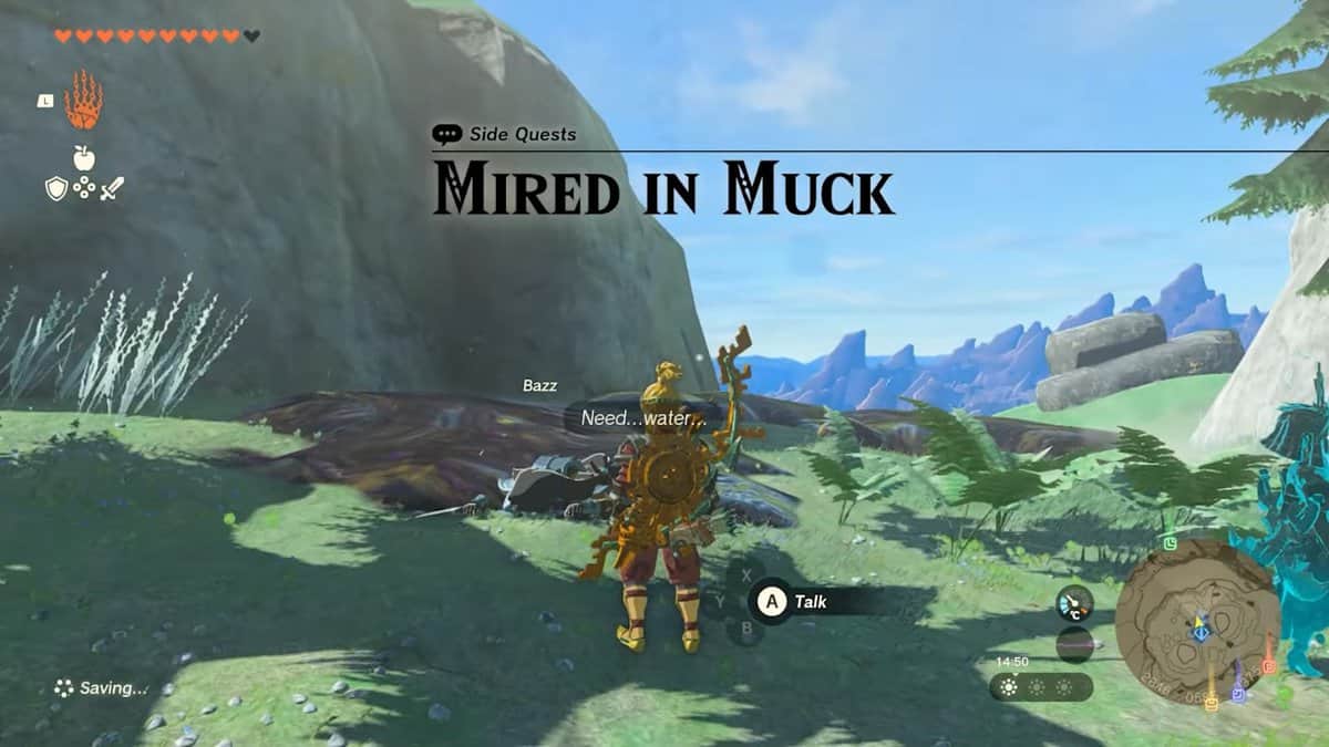 Zelda: Tears Of The Kingdom Mired In Muck Walkthrough 