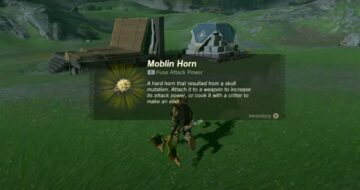 Moblin Horn in Zelda Tears of the Kingdom
