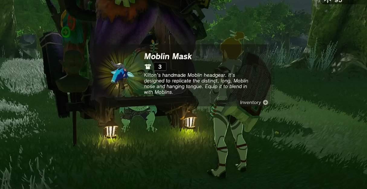Where To Find Moblin Mask In Zelda: Tears Of The Kingdom
