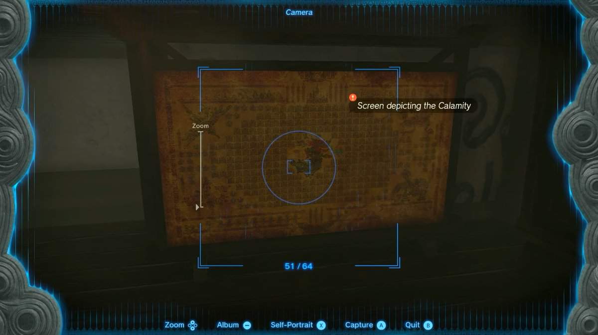 Picture of Screen Dipicting the Calamity in Zelda TotK