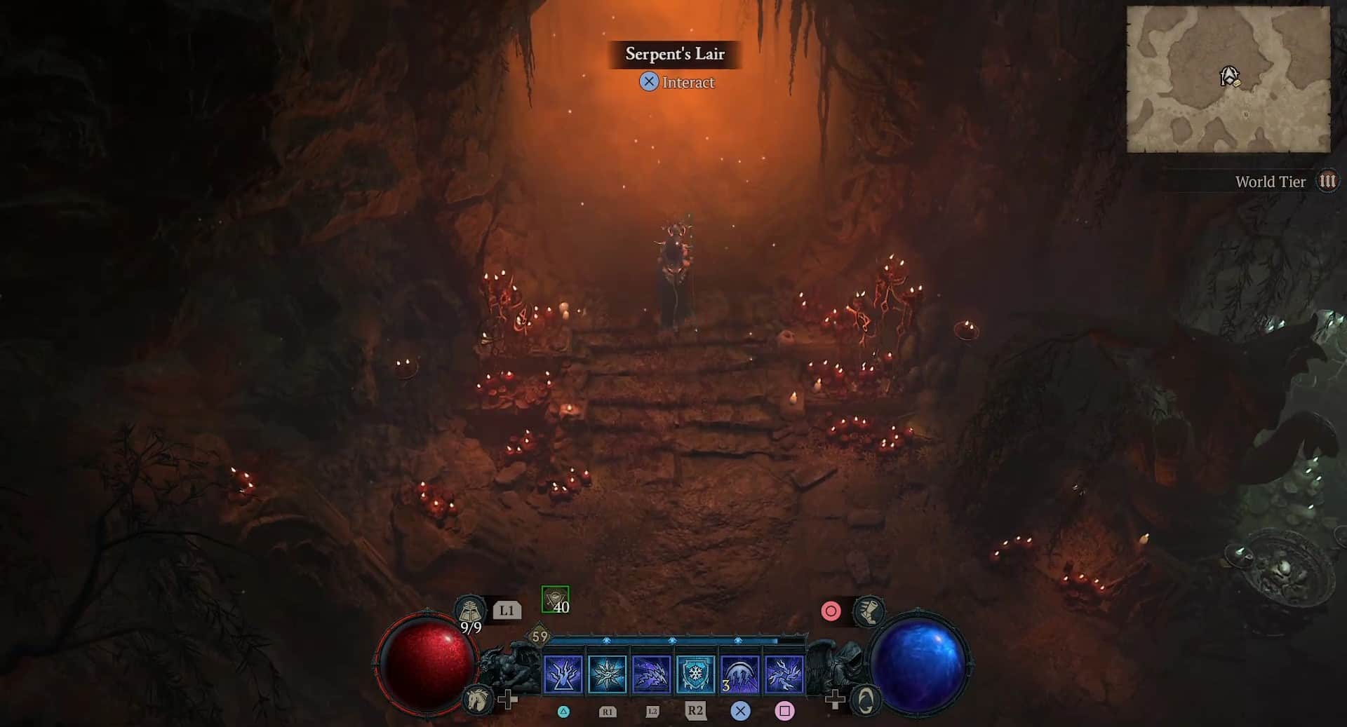 Serpent's Lair dungeon in Diablo 4