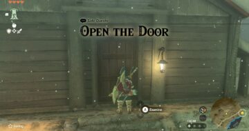 Tears Of The Kingdom Open The Door