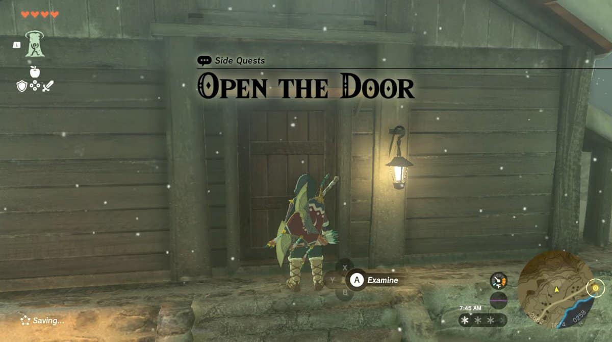 Zelda: Tears Of The Kingdom Open The Door Walkthrough