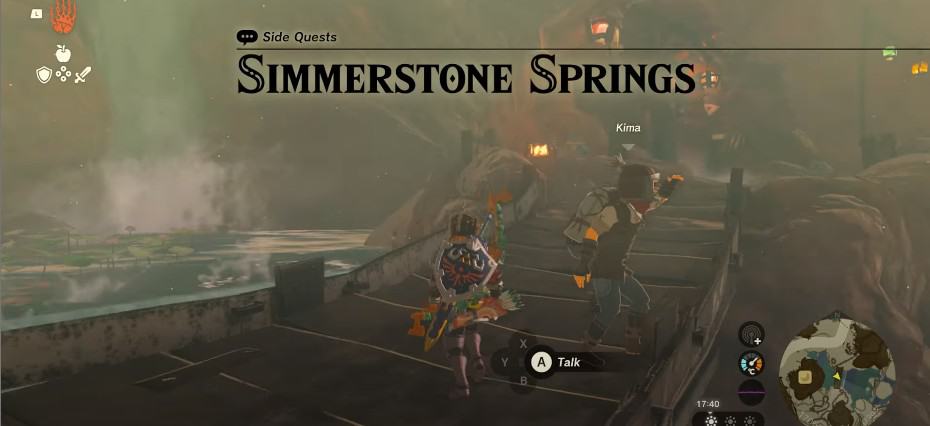 Zelda: Tears Of The Kingdom Simmerstone Springs Walkthrough