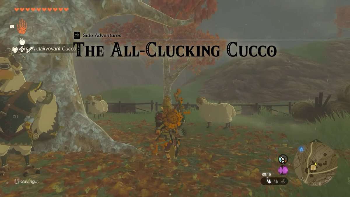 Zelda: Tears Of The Kingdom The All-Clucking Cucco Walkthrough 