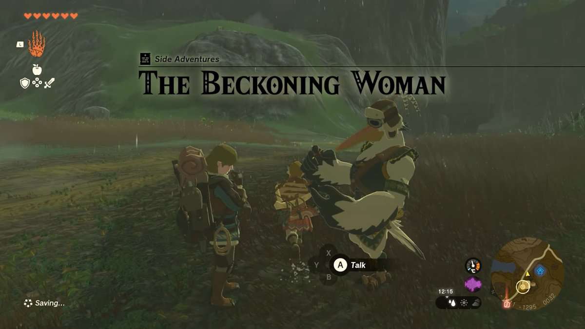 Zelda: Tears Of The Kingdom Beckoning Woman Walkthrough