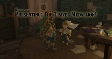tears of the kingdom presenting travel medallion