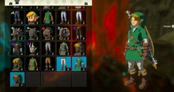Tunic of Time in Zelda Tears of the Kingdom