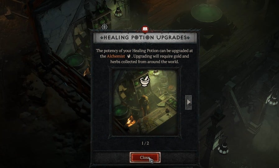 How To Upgrade Healing Potion In Diablo 4