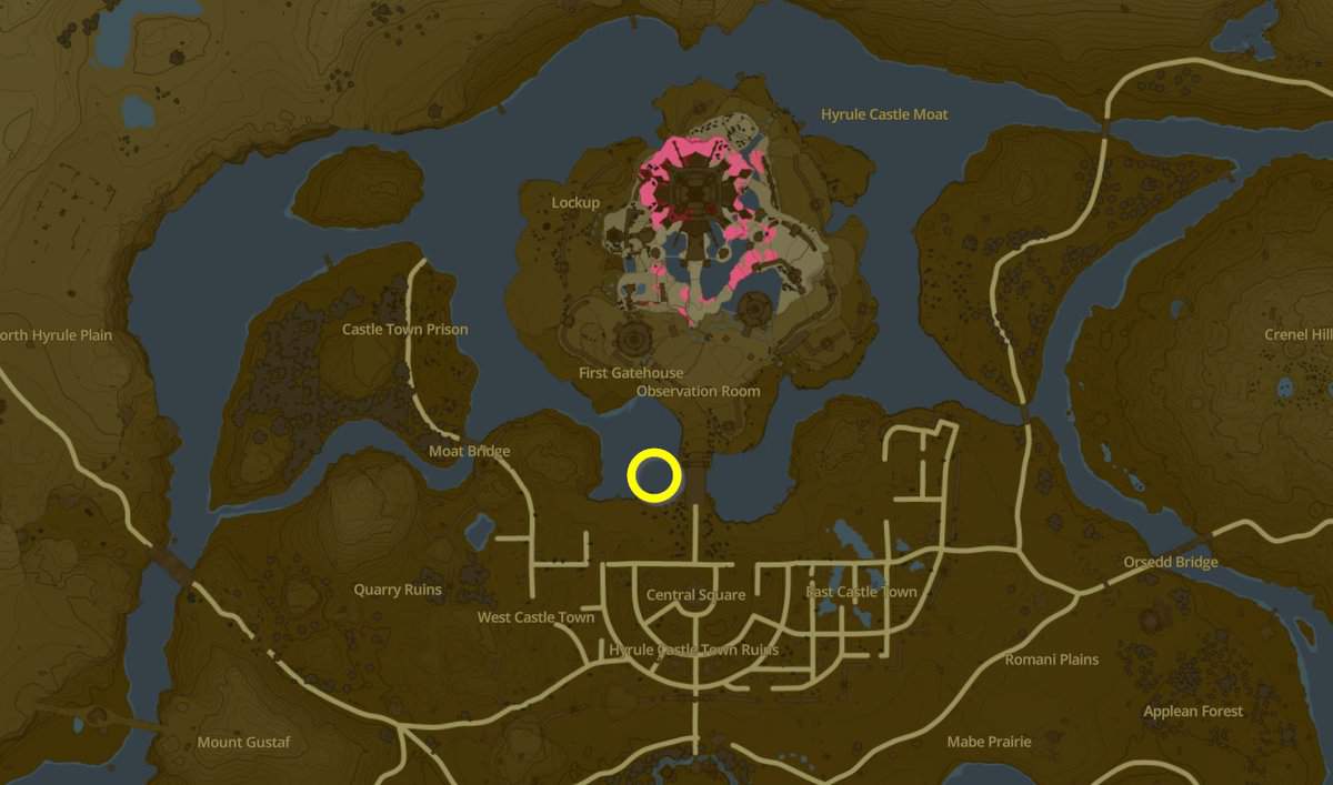 Diamond locations for the Glory of the Zora quest in Tears of the Kingdom