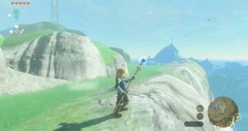 Zonaite Spear in Zelda Tears of the Kingdom