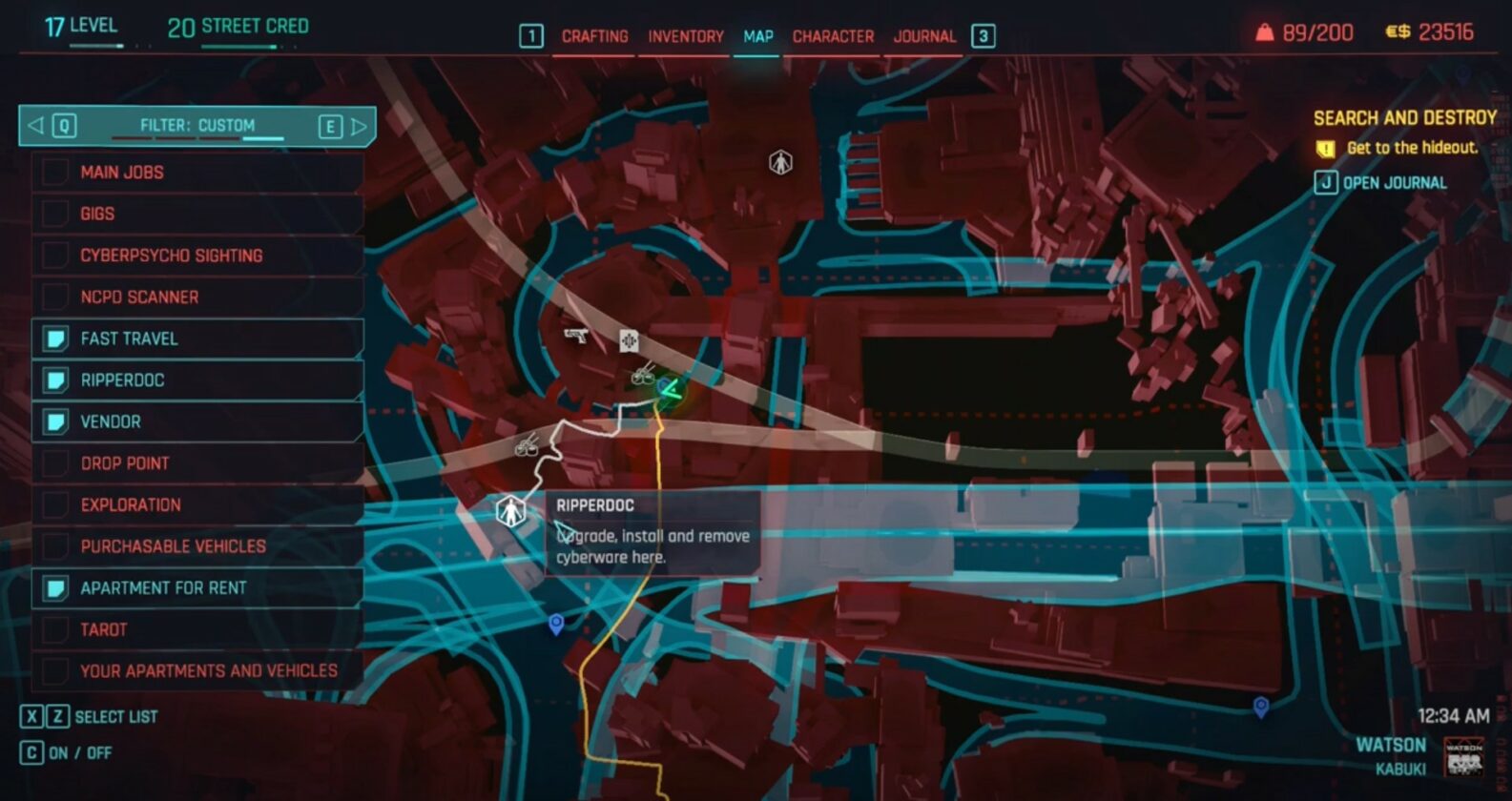 Gorilla Arm location in Cyberpunk 2077