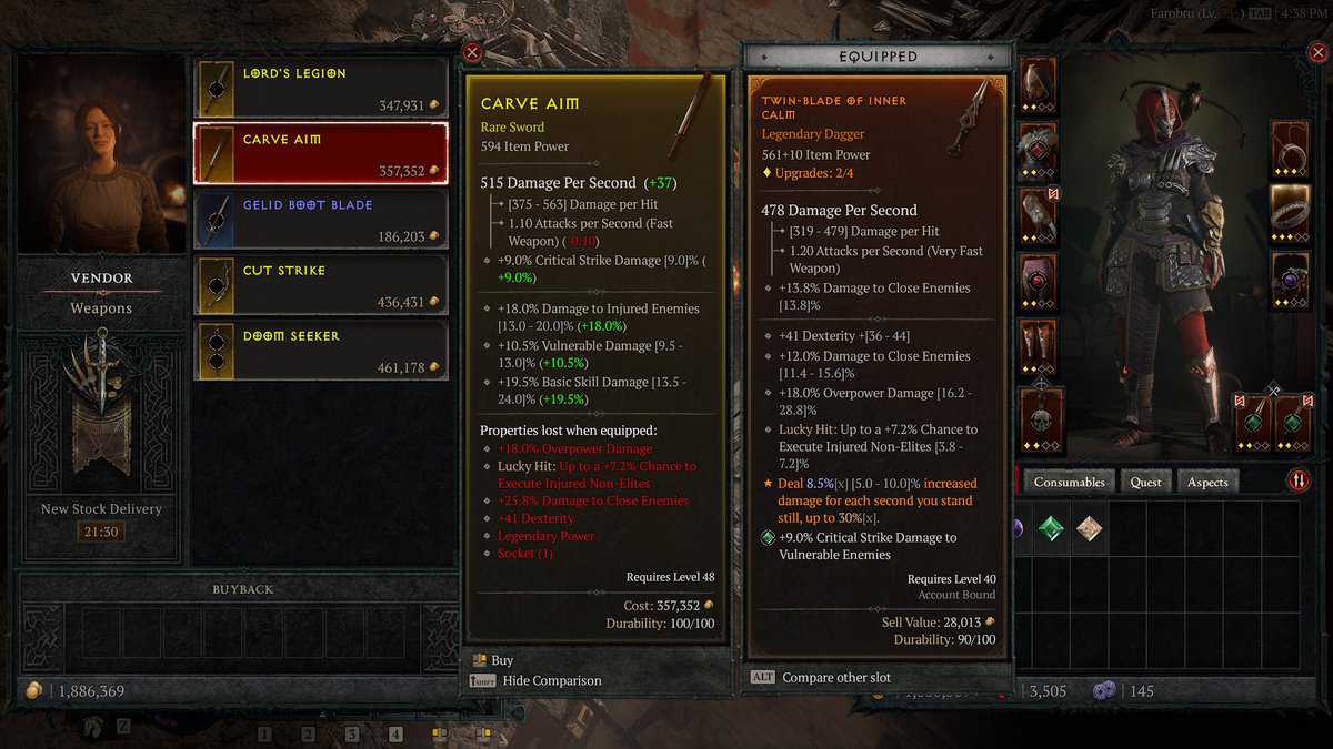 Diablo 4 Item Affixes For Gear