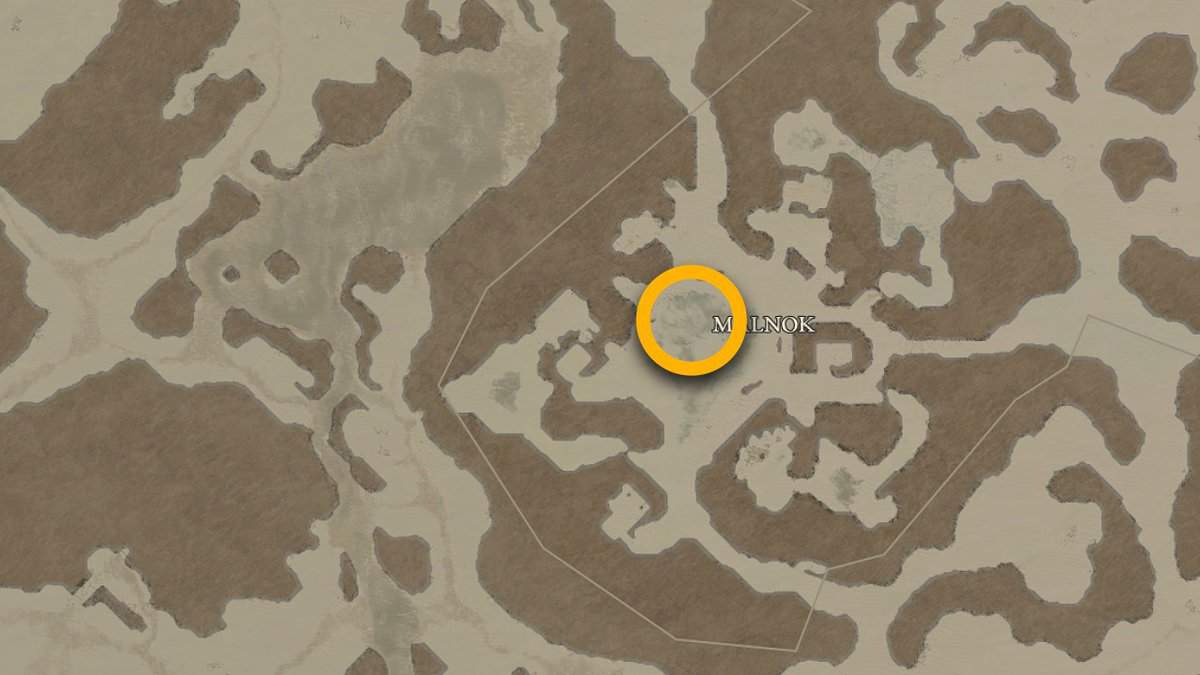 Frosthorn map location in Diablo 4