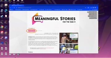 meaningful stories sims 4