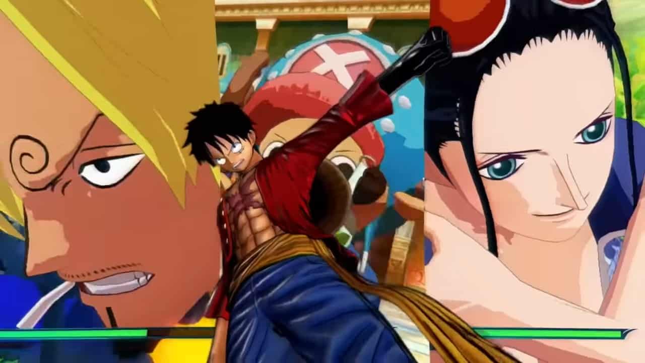 different playable characters in one piece burning blood